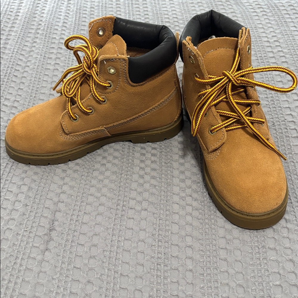 Stride Rite Tan Kids Boots